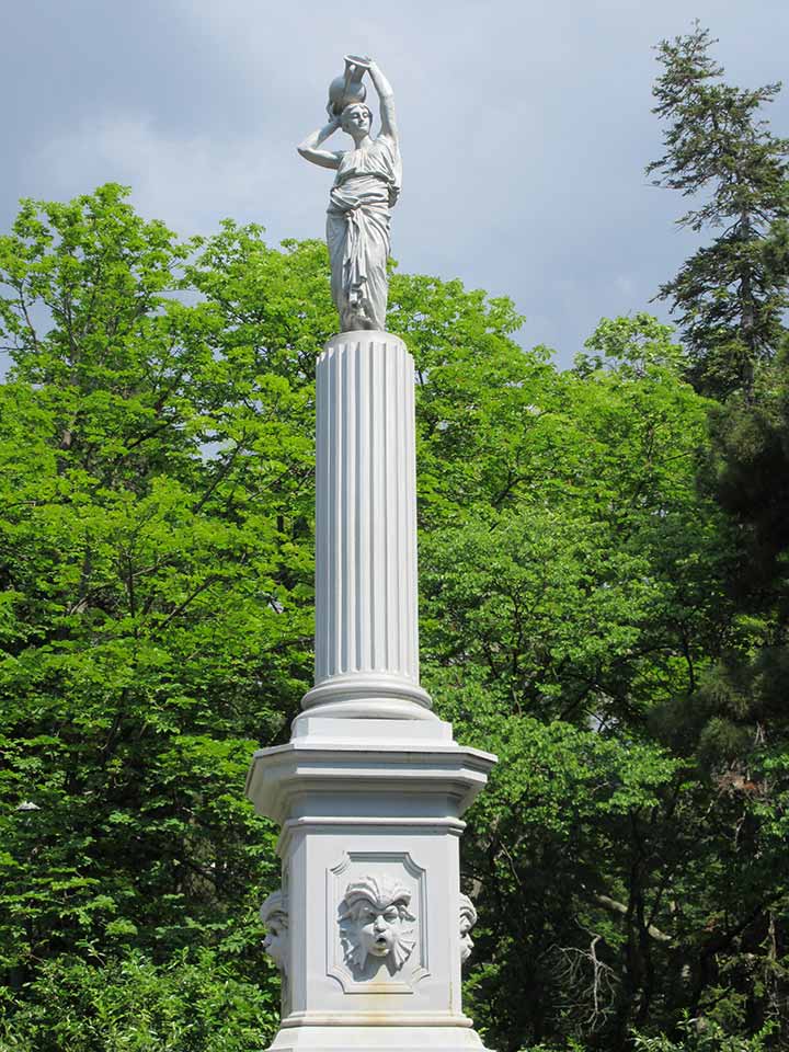 Гурзуфский парк иллюстрация 3